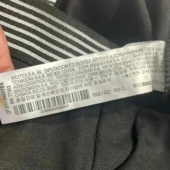 Zara trousers with 1/2 elastic waist band - Picture 9 of 9